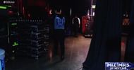 Murphy Walking Backstage